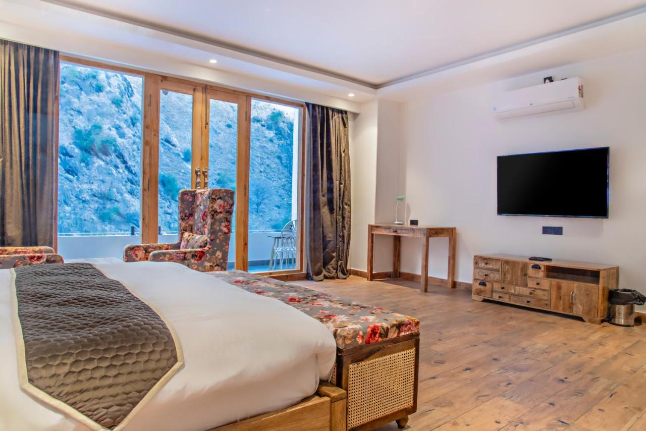 Echor Palm Bliss Riverside Resort & Spa Kasol Exterior photo