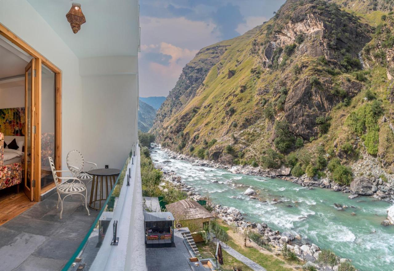 Echor Palm Bliss Riverside Resort & Spa Kasol Exterior photo